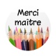 merci maître