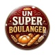 Cabochon Verre - un super boulanger