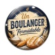 Cabochon Verre - un boulanger formidable
