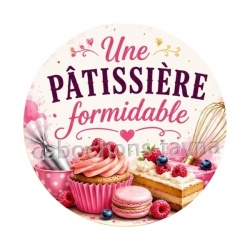 une pâtissière formidable