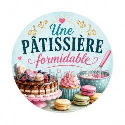 une pâtissière formidable