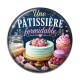 Cabochon Résine - une pâtissière formidable