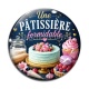 Cabochon Verre - une pâtissière formidable