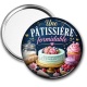 Miroir de poche - une pâtissière formidable