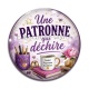 Cabochon Verre - une patronne qui déchire