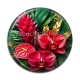 Cabochon Résine - fleur exotique