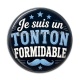 Cabochon Résine - je suis un tonton formidable