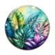 Cabochon Verre - feuille