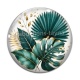 Cabochon Verre - feuille