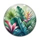 Cabochon Verre - feuille