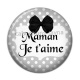 Cabochon Résine - maman je t'aime