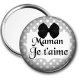 Miroir de poche - maman je t'aime