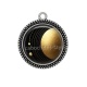 Pendentif Cabochon Argent - forme sphère