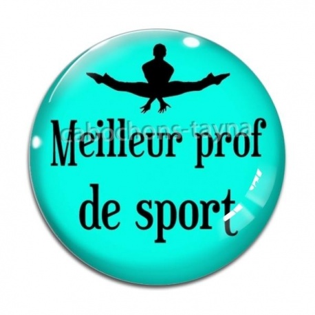 Cabochon Verre - meilleur prof de sport