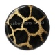 Cabochon Résine - fond peau animal 