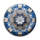 Cabochon Verre - fleur