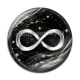 Cabochon Résine - signe infini