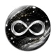 Cabochon Verre - signe infini