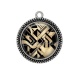 Pendentif Cabochon Argent - forme géométrique