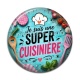 Cabochon Résine - je suis une super cuisinière
