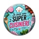 Cabochon Verre - je suis une super cuisinière