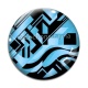 Cabochon Verre - Fond Géométrique