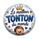 Cabochon Verre - le meilleur tonton du monde