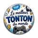 Cabochon Résine - le meilleur tonton du monde