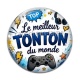 Cabochon Verre - le meilleur tonton du monde