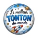 Cabochon Résine - le meilleur tonton du monde