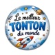 Cabochon Verre - le meilleur tonton du monde