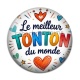 Cabochon Résine - le meilleur tonton du monde