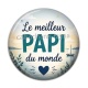 Cabochon Résine - le meilleur papi du monde
