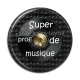 Cabochon Résine - super prof de musique