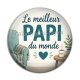 Cabochon Résine - le meilleur papi du monde