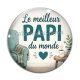 Cabochon Verre - le meilleur papi du monde