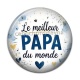 Cabochon Résine - le meilleur papa du monde