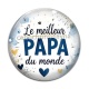 Cabochon Verre - le meilleur papa du monde