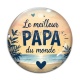 Cabochon Verre - le meilleur papa du monde