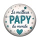 Cabochon Résine - Le meilleur papy du monde