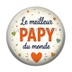 Cabochon Résine - Le meilleur papy du monde