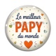 Cabochon Verre - Le meilleur papy du monde