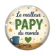 Cabochon Verre - Le meilleur papy du monde