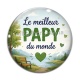 Cabochon Verre - Le meilleur papy du monde