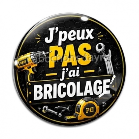 Cabochon Verre - j'peux pas j'ai bricolage