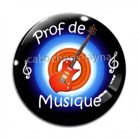 Cabochon Verre - super prof de musique