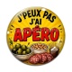 Cabochon Verre - Cabochon j'peux pas j'ai apéro