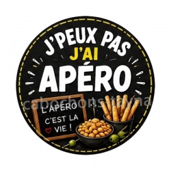  j'peux pas j'ai apéro