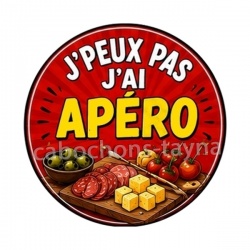  j'peux pas j'ai apéro