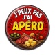 Cabochon Résine -  j'peux pas j'ai apéro